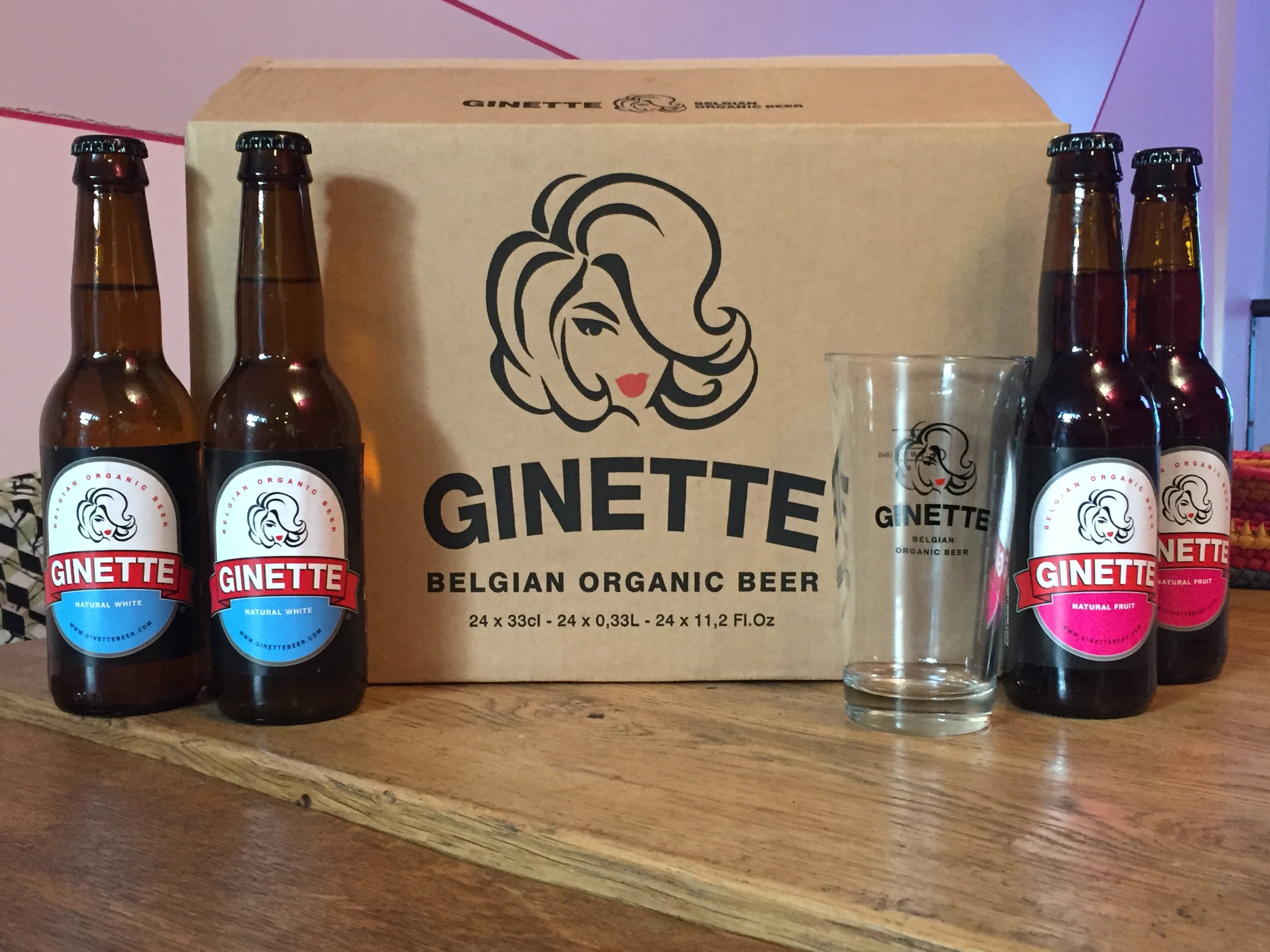 Welcome to Ginette Belgian Organic Beers