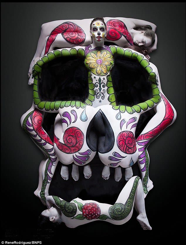 Dias de los Muertos marked 1-2-3 Nov @Châtelain