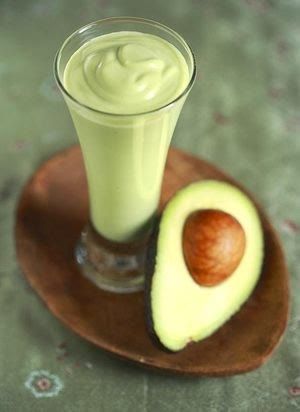 Homemade Avocado Milkshakes