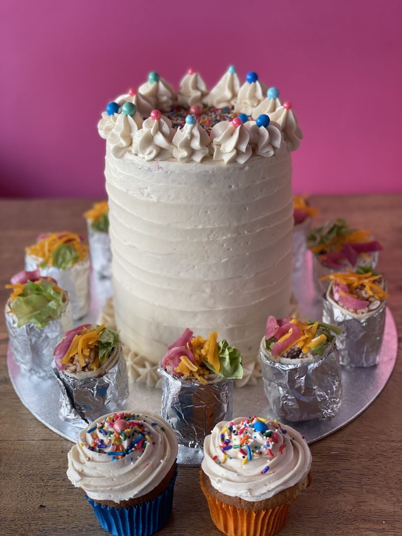 Birthday Cake & Burritos
